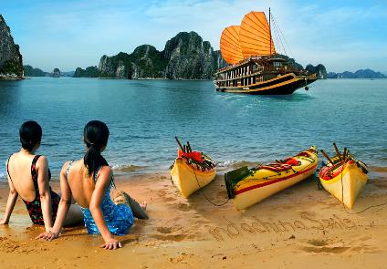 Baie d'Halong au Vietnam